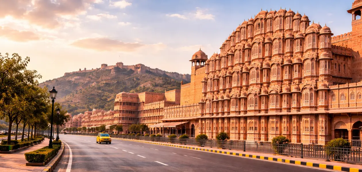Udaipur to Jaipur Taxi